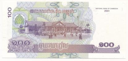 Kambodzsa 2001. 100R (59x) sorszámkövetők T:I,I- 
Cambodia 2001. 100 Riels (59x) consecutive serial...
