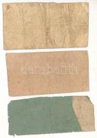 Rozsnyó 1860. 5kr + 25kr + 50kr "Rozsnyó város pénztára, mint adós" T:III-,IV Adamo ROZ-3....