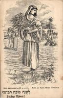 New Year, Ruth in the fields