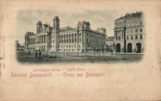 1898 Budapest V. Igazságügyi palota