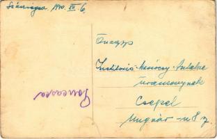 1940 Szászrégen, Reghin; Nautica S.A.R. csónakgyár / boat factory. photo (EK)