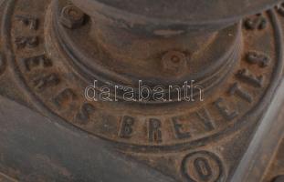 Peugeot Freres Brevetes kávédaráló, kopott, m: 31 cm