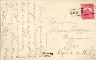 Balatonlelle, Ruff János pensio és étterem, kert