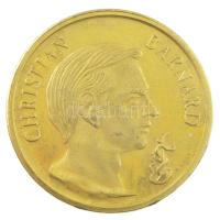 Olaszország 1969. Christian Barnard kétoldalas bronz emlékérem (28mm) T:1- Italy 1969. Christian Barnard two-sided bronze commemorative medallion (28mm) C:AU