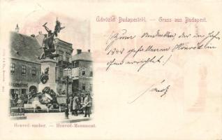 1897 Budapest I. Honvéd-szobor
