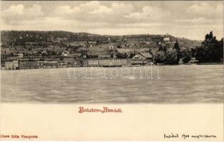 Balatonalmádi, part. Köves Béla kiadása