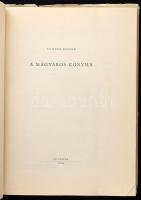 Venesz József: A magyaros konyha. Bp., 1958, Minerva. Fekete-fehér és színes fotókkal illusztrálva. ...