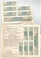 Budapest 1925. "Magyar Királyság 5%-kal kamatozó Járadékkölcsön Államadóssági Kötvénye" 1....