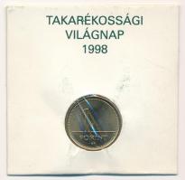 1998. 1Ft Cu-Ni-Zn OTP / Takarékossági Világnap 1998 csomagolásban T:1 a csomagolás sérült