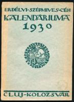 (Kós Károly - Kovács László szerk.:): Az Erdélyi Szépmíves Céh kalendáriuma az 1930-ik esztendőre  Cluj-Kolozsvár, 1930. Erdélyi Szépmíves Céh. 62 [2] p. 2 mell.
