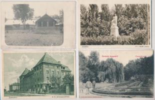 17 db RÉGI magyar város képeslap vegyes minőségben, jobb lapokkal / 17 pre-1945 Hungarian town-view ...