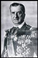 Horthy Miklós arcképe, modern előhívás, 15x10 cm