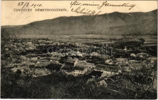 1910 Boksánbánya, Németbogsán, Deutsch-Bogsan, Bocsa Montana; látkép / general view