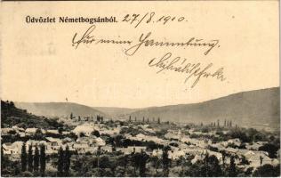 1910 Boksánbánya, Németbogsán, Deutsch-Bogsan, Bocsa Montana; látkép / general view