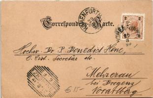 1899 (Vorläufer) Vyssí Brod, Hohenfurth (Südböhmen);