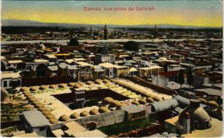 1912 Damascus, Damas; vue prise de Salhieh