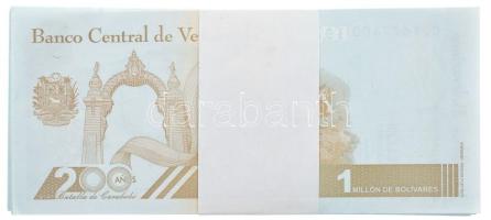 Venezuela 2020. 1.000.000B "A caraboboi csata 200. évfordulója" (92db) eredeti kötegelővel...