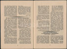cca 1922 Revű, irodalom, színház, zene stb. újság 12. szám, szerk.: Z. Kún Andor, 24p