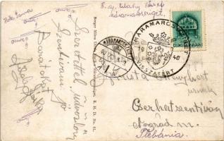 1940 Máramarossziget, Sighetu Marmatiei; Üdvözlet Máramarosból. Nagy-Pietrosz. Berger Miksa utóda ki...