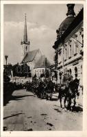 1940 Dés, Dej; bevonulás / entry of the Hungarian troops