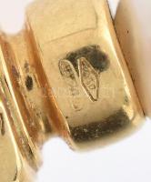 Arany (Au/18k) kapocs. Exkluzív édesvízi igazgyöngy nyaklánc, gyönyörű kerek szemekkel, szemek méret...