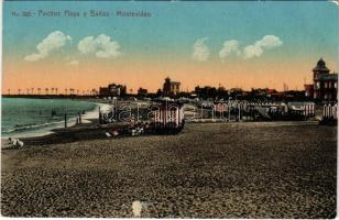 Montevideo, Pocitos Playa y Banos / beach