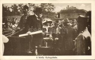 King Károly in Gyöngyös