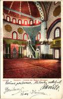 1905 Sarajevo, Inneres der Begova Moschee / mosque interior (EK)