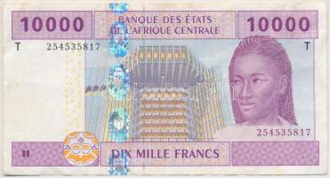Közép-Afrikai Államok / Kongó 2002. 10.000Fr T:III Central African States / Congo 2002. 10.000 Francs C:F Krause P#110Ta