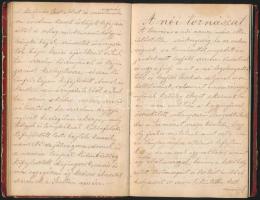 XIX. sz. vége/XX. század eleje A szépművészetek és a titkos szerelem gyöngyei. Kézzel írt, erotikus ...