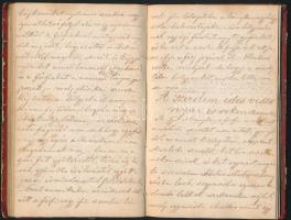 XIX. sz. vége/XX. század eleje A szépművészetek és a titkos szerelem gyöngyei. Kézzel írt, erotikus ...