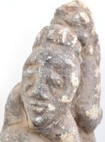 Kissi kőfaragás. Sírfigura, korának megfelelő állapotban, Guinea, 16-19. század ?. m: 21 cm.

A ny...