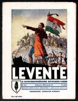 1930 A levente című újság IX. évfolyamának 2 száma, szakadásokkal, 48p