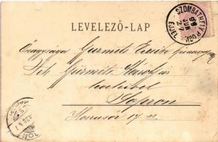 1899 (Vorläufer) Szombathely, Villa sor. Apfel H.C. (EK)