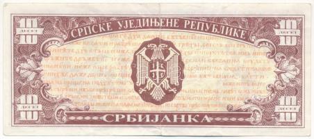 Szerbia 1991. 10S fantáziapénz T:III középen beszakadás
Serbia 1991. 10 Srbijanka fantasy banknote ...