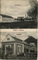 1914 Petrőc, Backi Petrovac, Petrovec; Siroka utca, takarékpénztár / ulica, sporítelna / street, savings bank (EK)