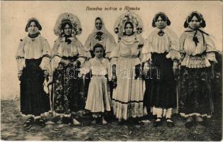 Almás, Apfeldorf, Aljmas (Erdőd, Ardut); Narodna nosnja u Aljmasu / Almási népviselet, folklór / Croatian folklore, traditional costumes