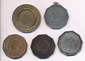 Szitányi Gábor, Szege Sándor ~1930. "Magyar Testgyakorlók Köre - 1888" kétoldalas bronz dí...