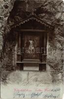 1900 Mariazell (Steiermark), Votivbild beim Todten Weib / pilgrimage site. N. Kuss photo (EM)