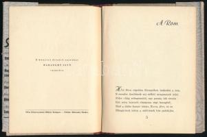 Vörösmarty (Mihály): A rom. A díszítő rajzok Haranghy Jenő munkái. Magyar Klasszikusok I. Bp., [1946...
