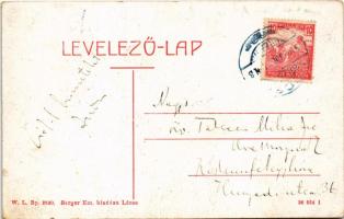Lőcse, Levoca; Csáky ház / villa. W.L. Bp. 2820. Berger Em. kiadása