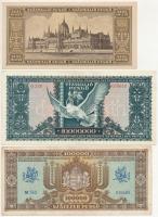 1941. 20P + 1945. 500P + 1945. 100.000P +1945. 10.000.000P + 1946. 100.000.000P mind "A Magyar ...