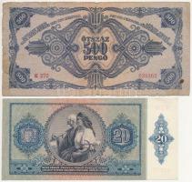 1941. 20P + 1945. 500P + 1945. 100.000P +1945. 10.000.000P + 1946. 100.000.000P mind "A Magyar ...