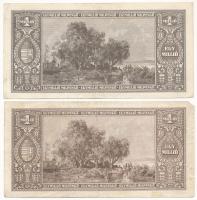 1946. 1.000.000MP (4x) "Értékjegy a debreceni vándorgyűlés emlékére 1970. május 9-10" felü...