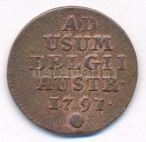 Osztrák Németalföld (Belgium) 1791. 1 Liard Cu "II. Lipót" T:2-,3
Austrian Netherlands (B...
