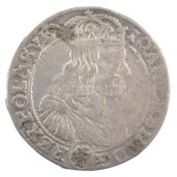 Lengyel Királyság 1667TLB 6gr Ag János Kázmér Bydgoszcz (3,36g) T:2-,3 patina Poland 1667TLB 6 Groszy Ag Johann Casimir Bydgoszcz (3,36g) C:VF,F patina Krause KM#91