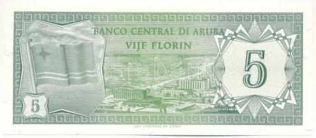 Aruba 1986. 5F T:I
Aruba 1986. 5 Florin C:UNC
Krause P#1