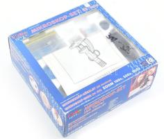 28 részes mikroszkóp készlet, eredeti dobozában