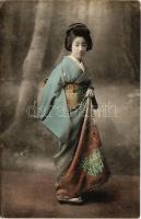 1916 Japanese folklore, geisha (EK)