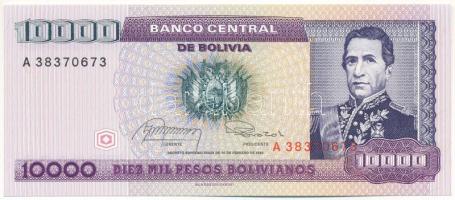Bolívia 1984. 10.000B T:I,I- Bolivia 1984. 10.000 Bolivianos C:UNC,AU Krause P#169